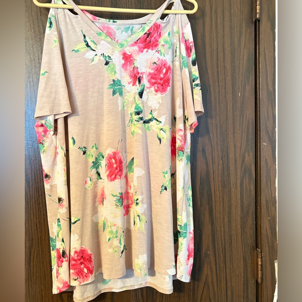 Floral Print Women's Top